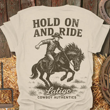 Latigo-Cowboy Authentics Natural / S Hold On Tee