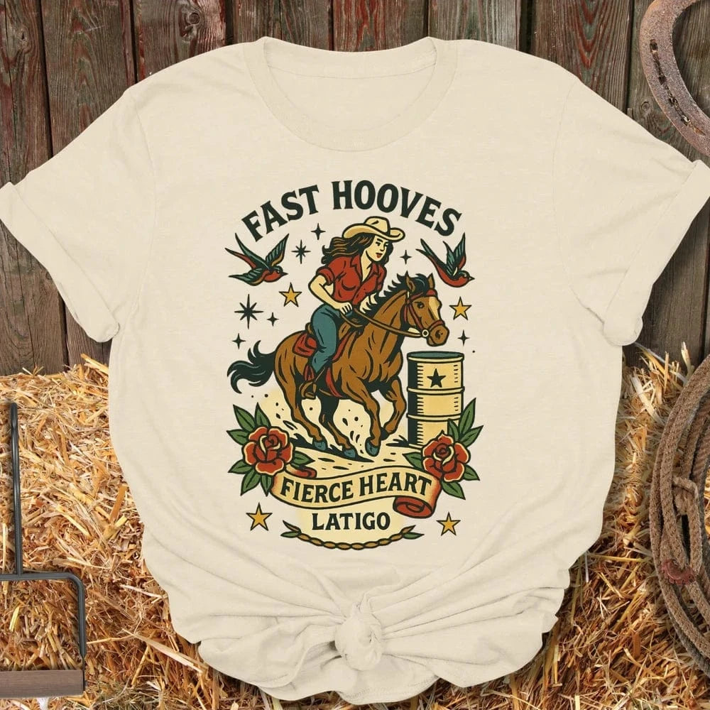 Latigo-Cowboy Authentics Natural / S Hooves