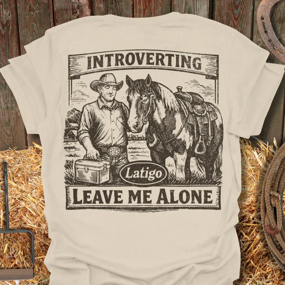 Latigo-Cowboy Authentics Natural / S Introverting Tee