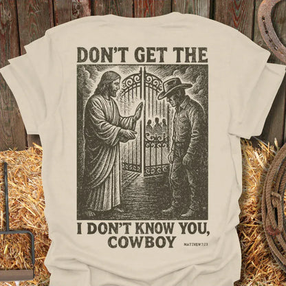 Latigo-Cowboy Authentics Natural / S Know Me Tee