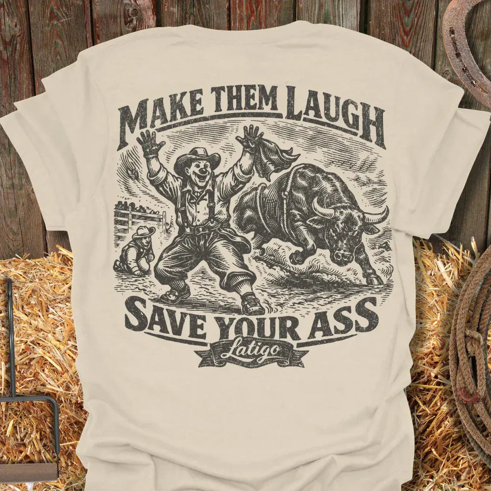 Latigo-Cowboy Authentics Natural / S Laugh Tee