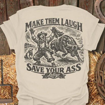 Latigo-Cowboy Authentics Natural / S Laugh Tee