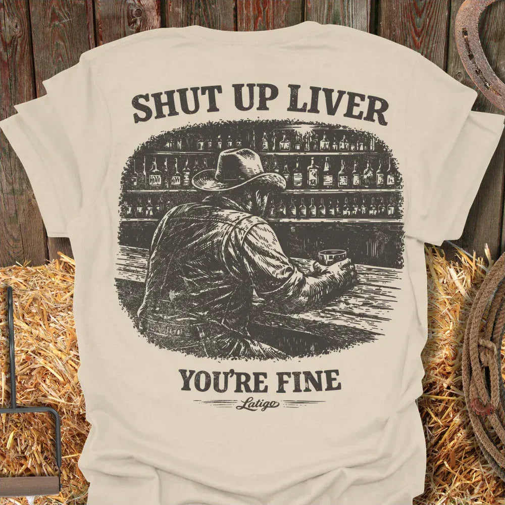 Latigo-Cowboy Authentics Natural / S Liver Tee