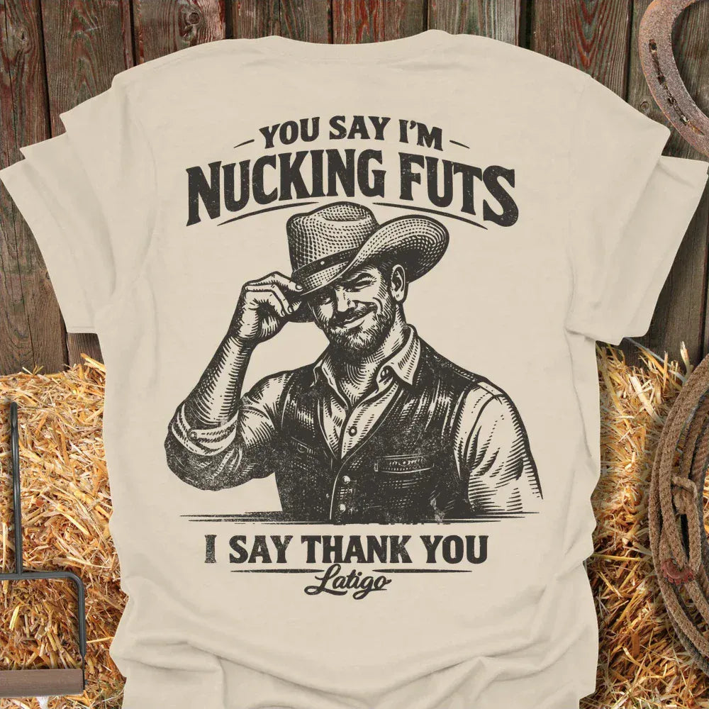Latigo-Cowboy Authentics Natural / S Nucking Futs Tee