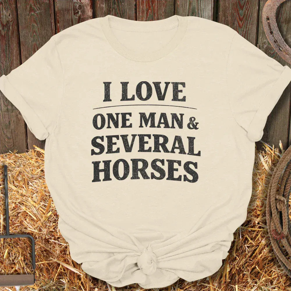 Latigo-Cowboy Authentics Natural / S One Man Tee