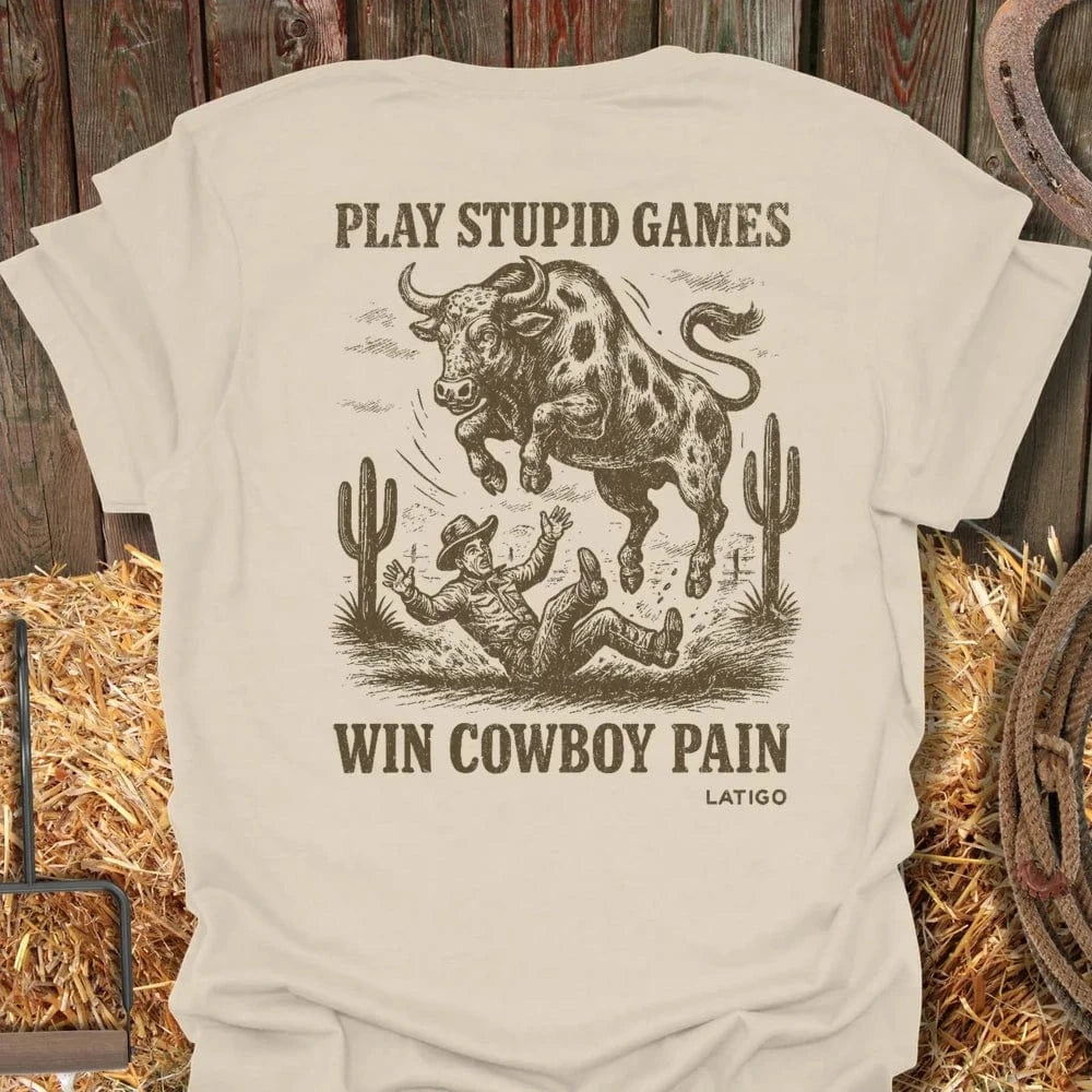 Latigo-Cowboy Authentics Natural / S Pain Tee
