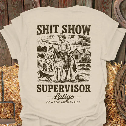Latigo-Cowboy Authentics Natural / S Shit Show
