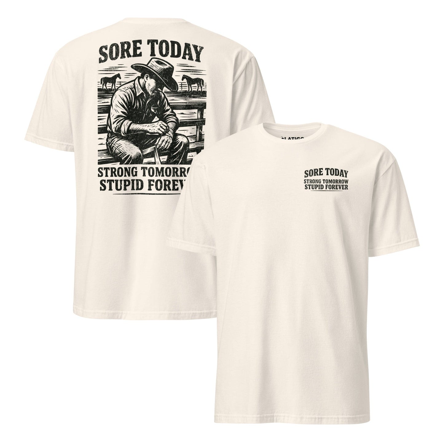 Latigo-Cowboy Authentics Natural / S Sore Tee