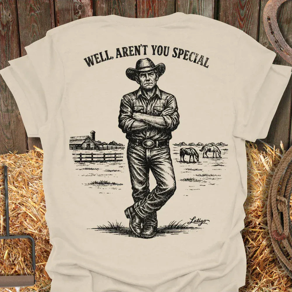 Latigo-Cowboy Authentics Natural / S Special Tee