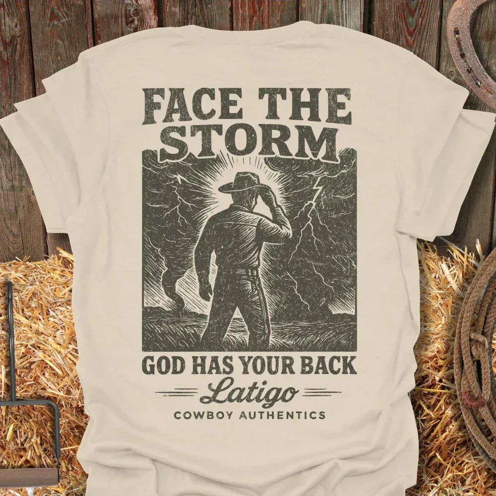 Latigo-Cowboy Authentics Natural / S Storm Tee