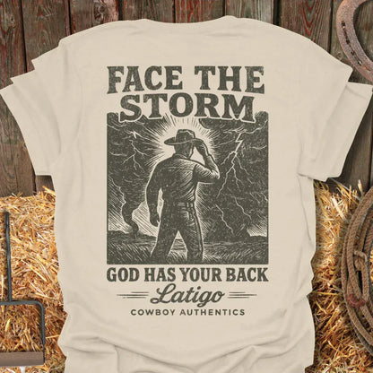 Latigo-Cowboy Authentics Natural / S Storm Tee