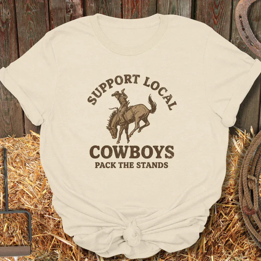 Latigo-Cowboy Authentics Natural / S Support Tee