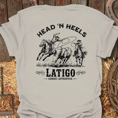 Latigo-Cowboy Authentics Natural / S Team Rope