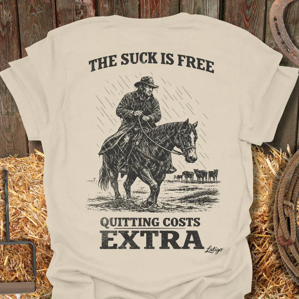 Latigo-Cowboy Authentics Natural / S The Suck Tee