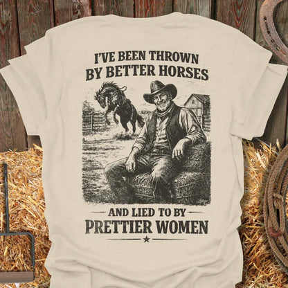 Latigo-Cowboy Authentics Natural / S Thrown and Lied Tee