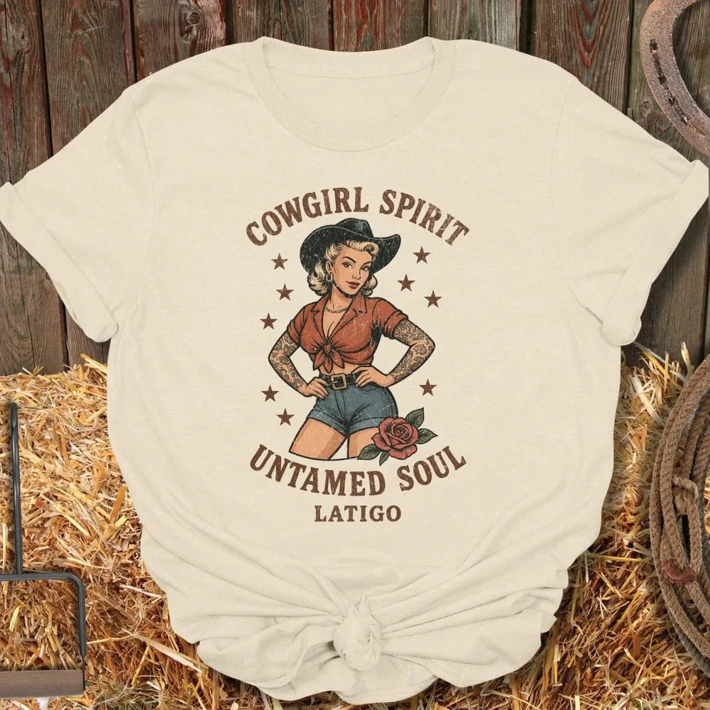 Latigo-Cowboy Authentics Natural / S Untamed Tee