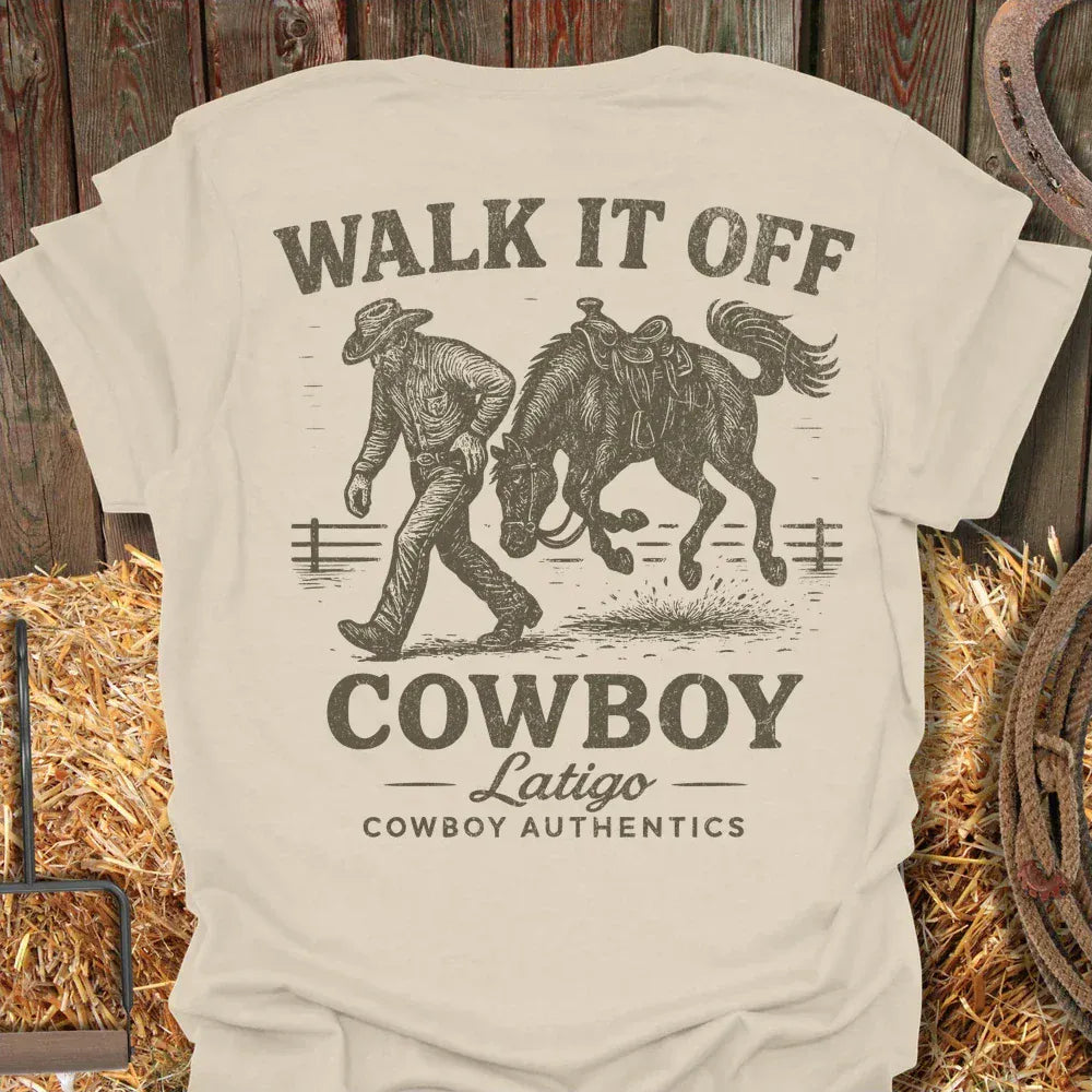 Latigo-Cowboy Authentics Natural / S Walk Tee