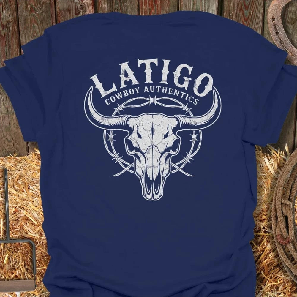 Latigo-Cowboy Authentics Navy / S Bull Barbwire