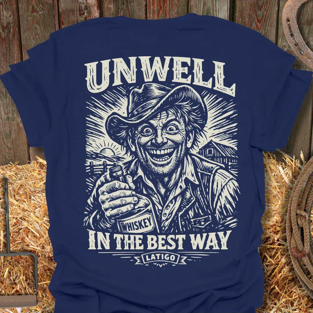 Latigo-Cowboy Authentics Navy / S Unwell Tee