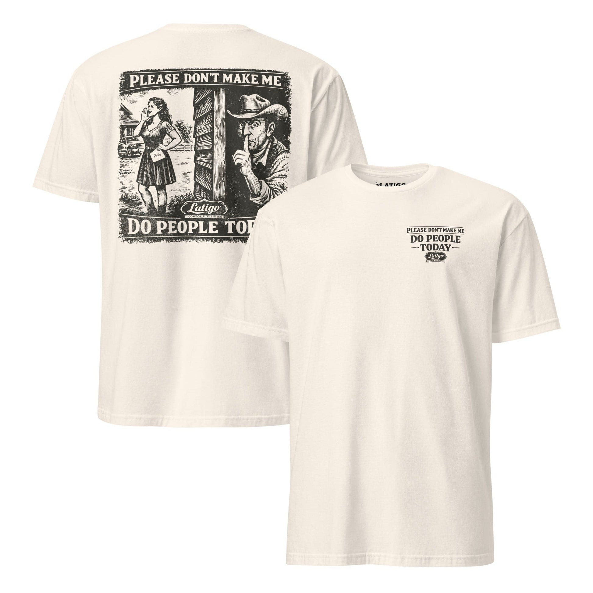 Latigo-Cowboy Authentics No People Tee