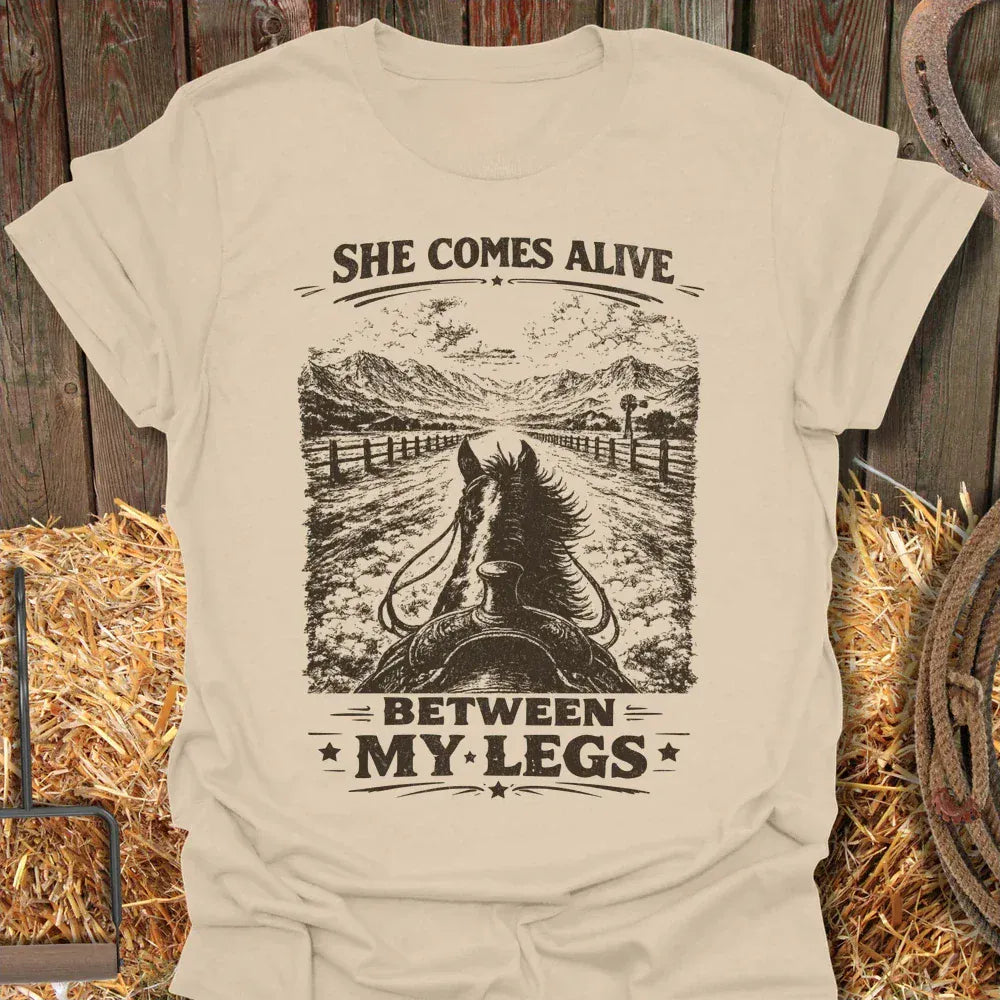 Latigo-Cowboy Authentics Sand / S Alive Tee