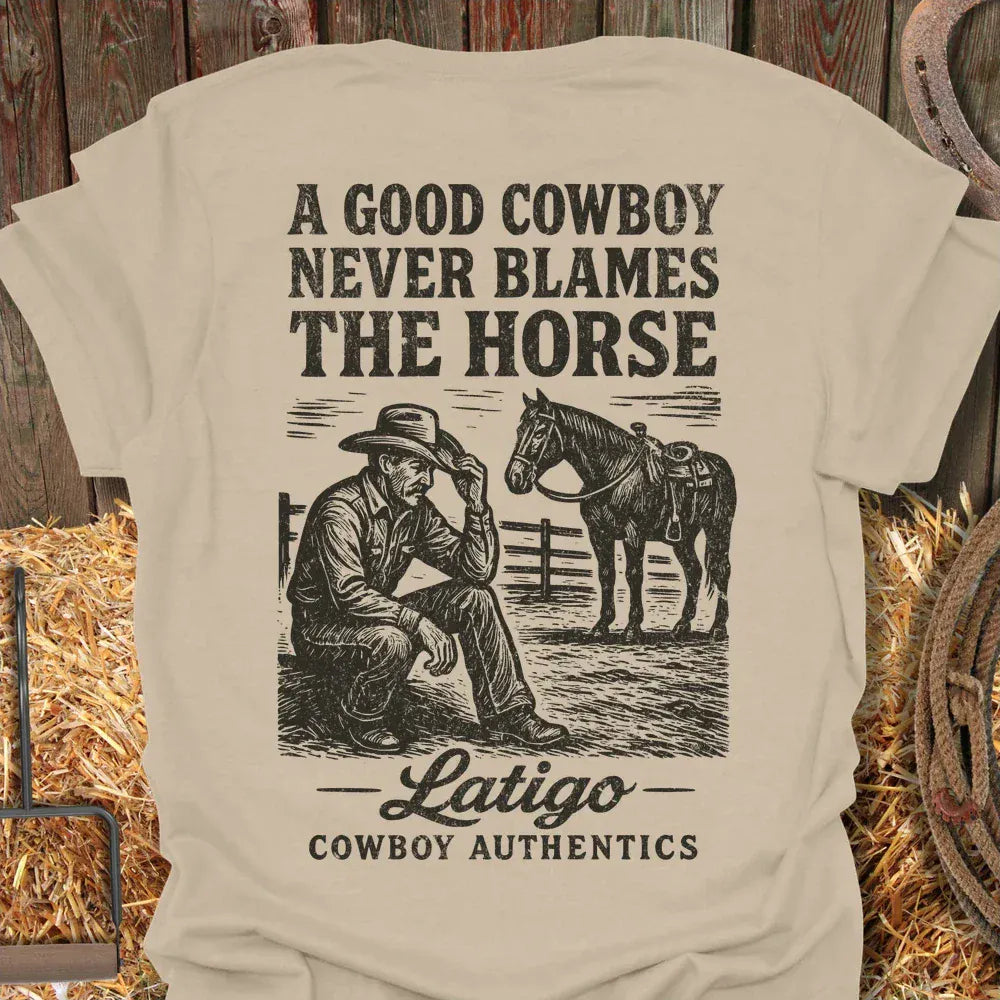 Latigo-Cowboy Authentics Sand / S Blame Tee