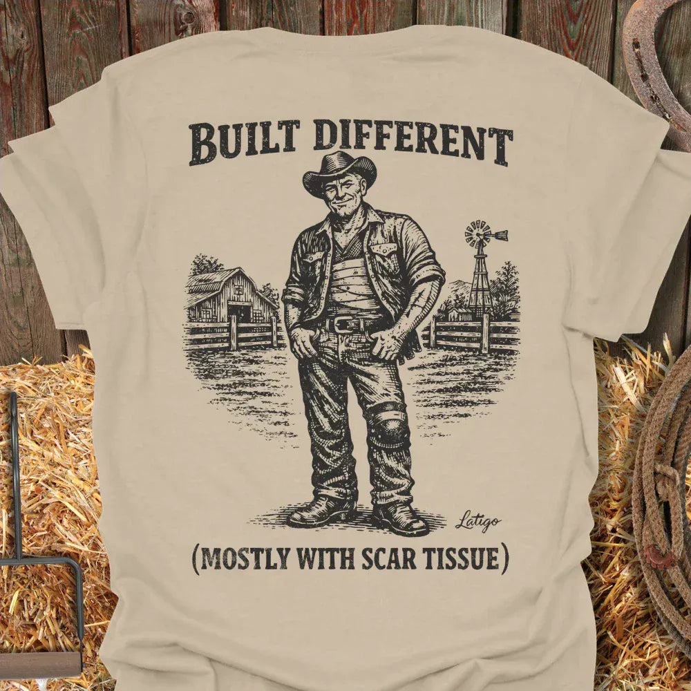 Latigo-Cowboy Authentics Sand / S Built Different Tee