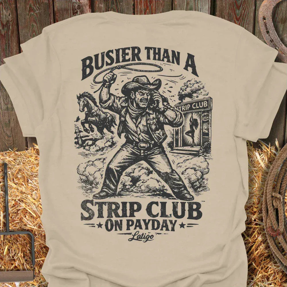 Latigo-Cowboy Authentics Sand / S Busier Tee