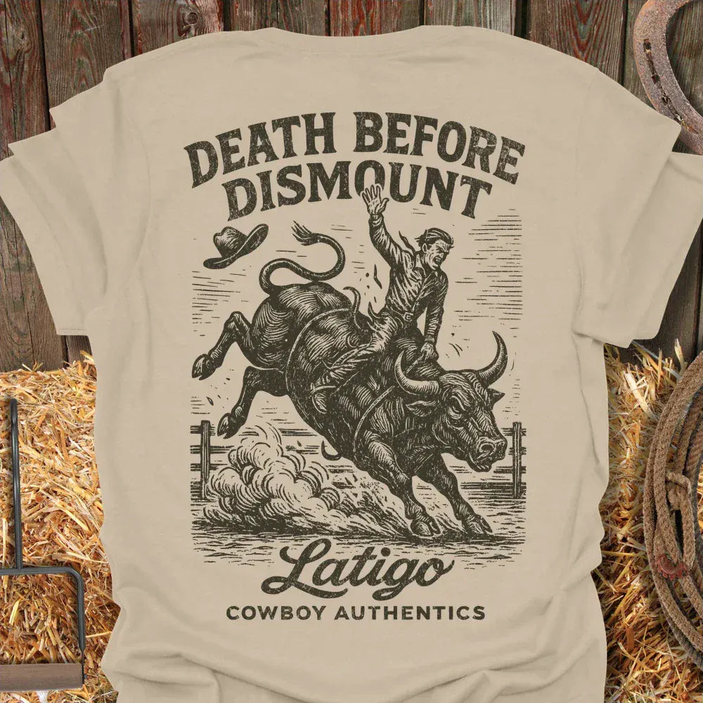 Latigo-Cowboy Authentics Sand / S Death Tee