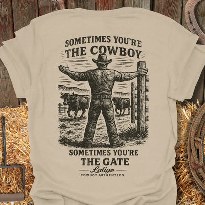 Latigo-Cowboy Authentics Sand / S Gate Tee