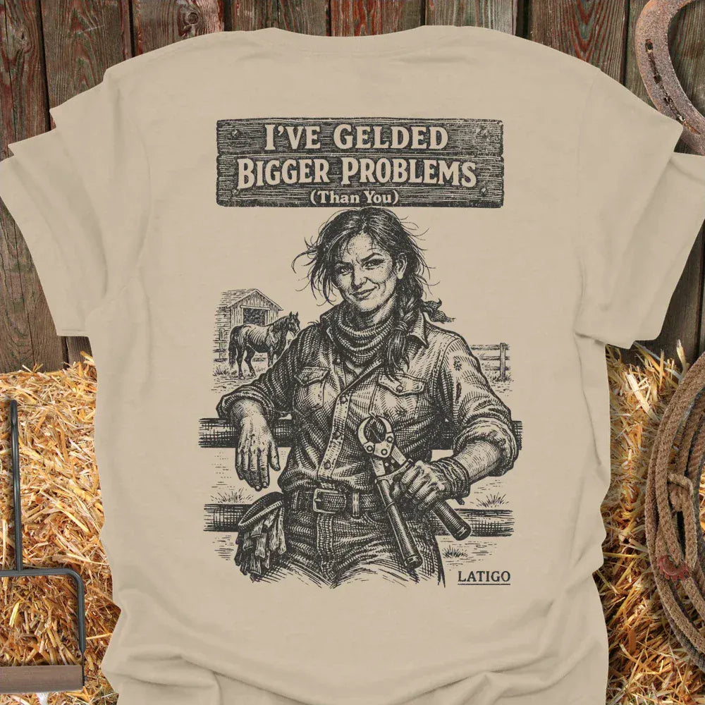 Latigo-Cowboy Authentics Sand / S Gelded Tee