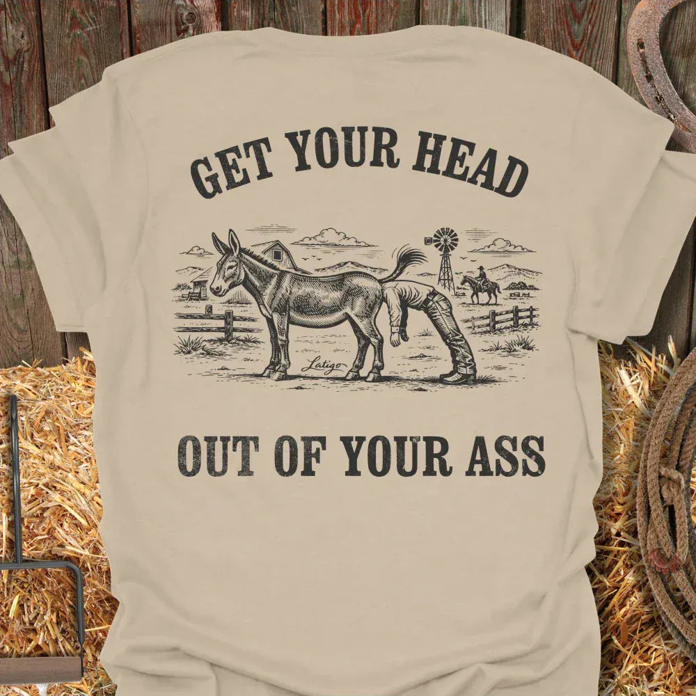 Latigo-Cowboy Authentics Sand / S Head Out Tee