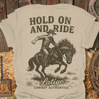 Latigo-Cowboy Authentics Sand / S Hold On Tee