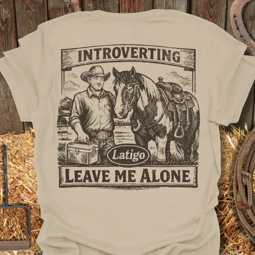 Latigo-Cowboy Authentics Sand / S Introverting Tee