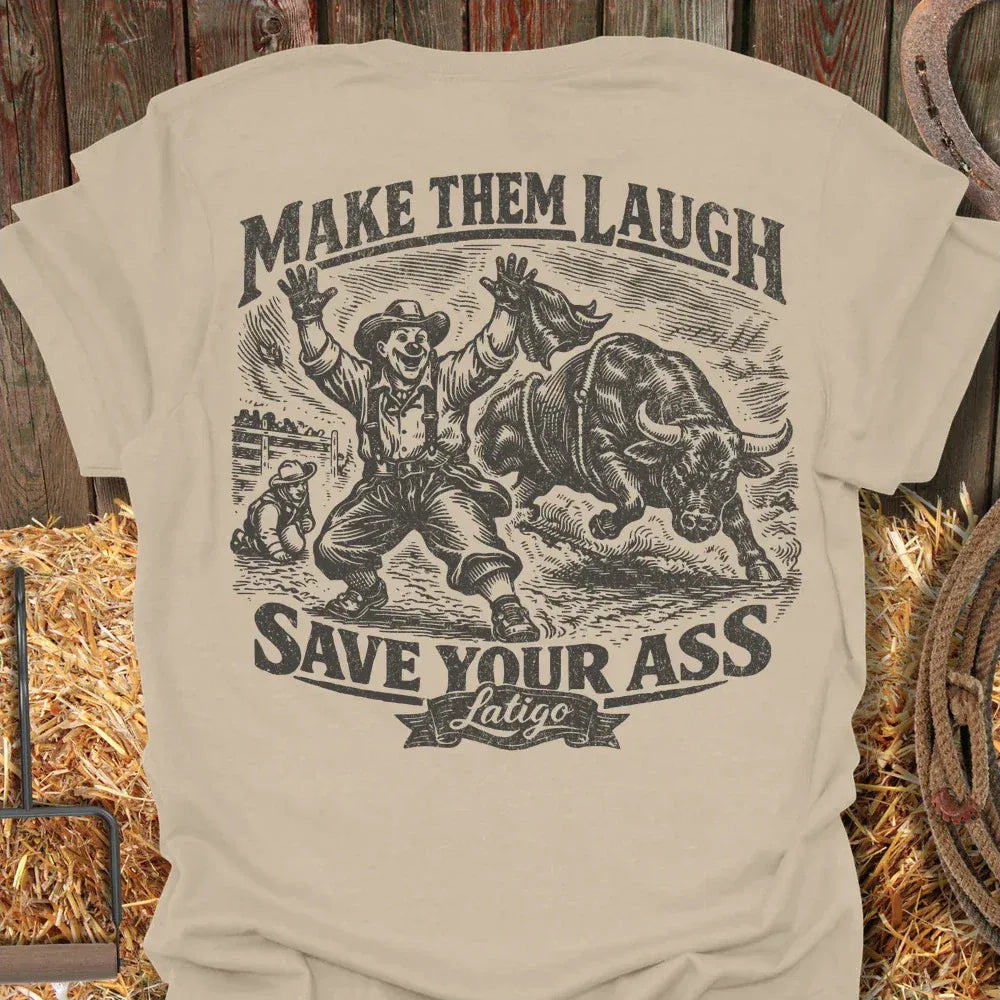 Latigo-Cowboy Authentics Sand / S Laugh Tee