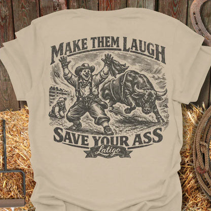 Latigo-Cowboy Authentics Sand / S Laugh Tee
