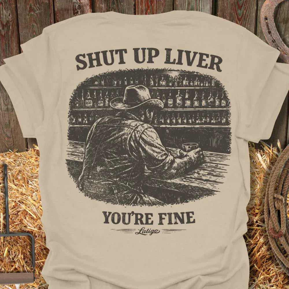 Latigo-Cowboy Authentics Sand / S Liver Tee
