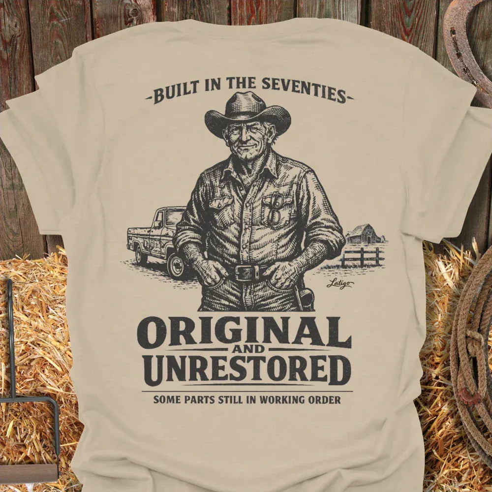 Latigo-Cowboy Authentics Sand / S Original Tee