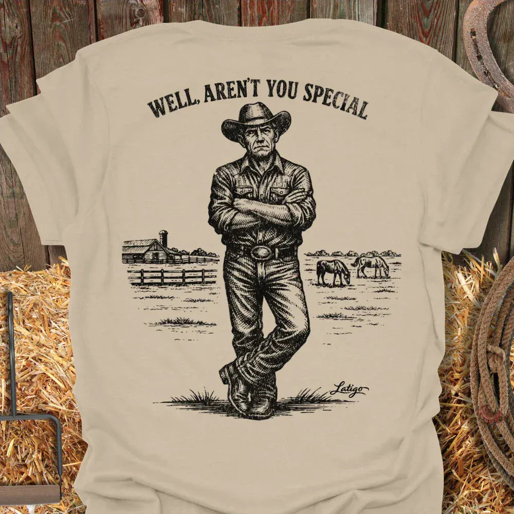 Latigo-Cowboy Authentics Sand / S Special Tee