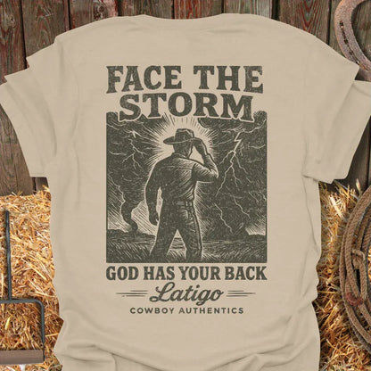 Latigo-Cowboy Authentics Sand / S Storm Tee