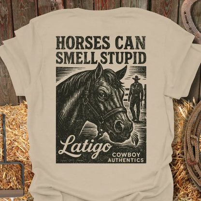 Latigo-Cowboy Authentics Sand / S Stupid Tee