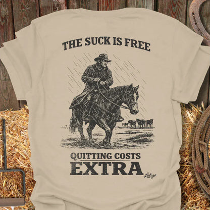 Latigo-Cowboy Authentics Sand / S The Suck Tee