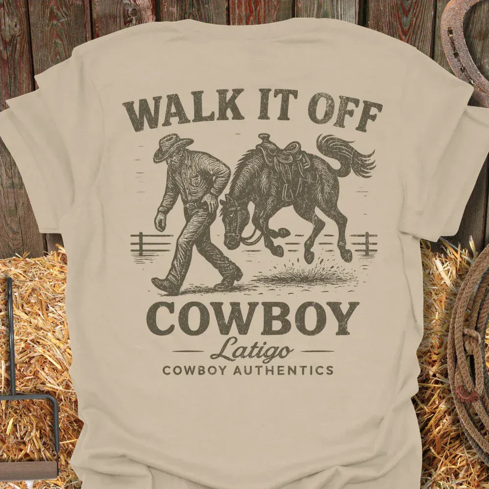 Latigo-Cowboy Authentics Sand / S Walk Tee