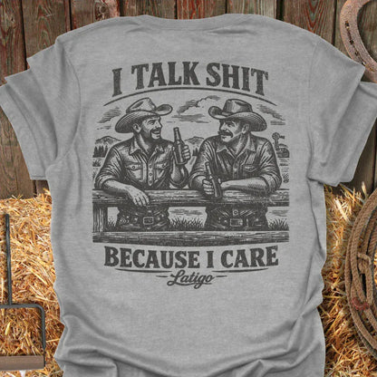 Latigo-Cowboy Authentics Sport Grey / S Care Tee