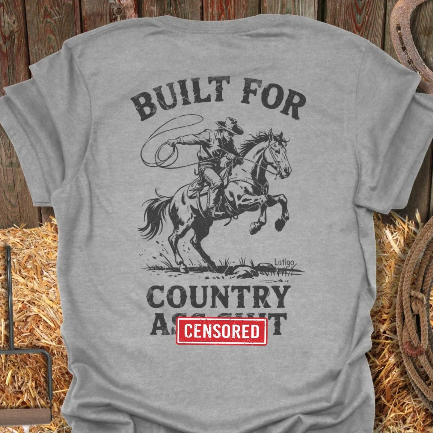 Latigo-Cowboy Authentics Sport Grey / S Country