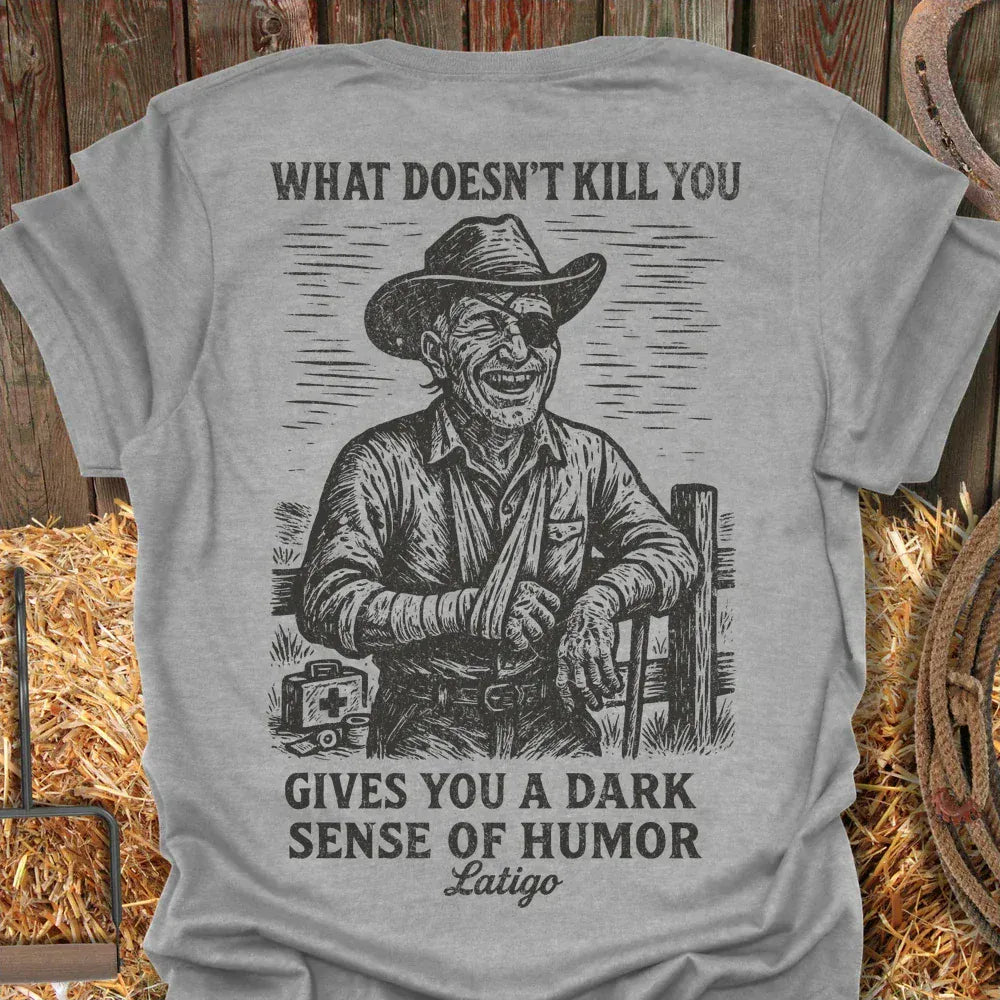 Latigo-Cowboy Authentics Sport Grey / S Dark Tee