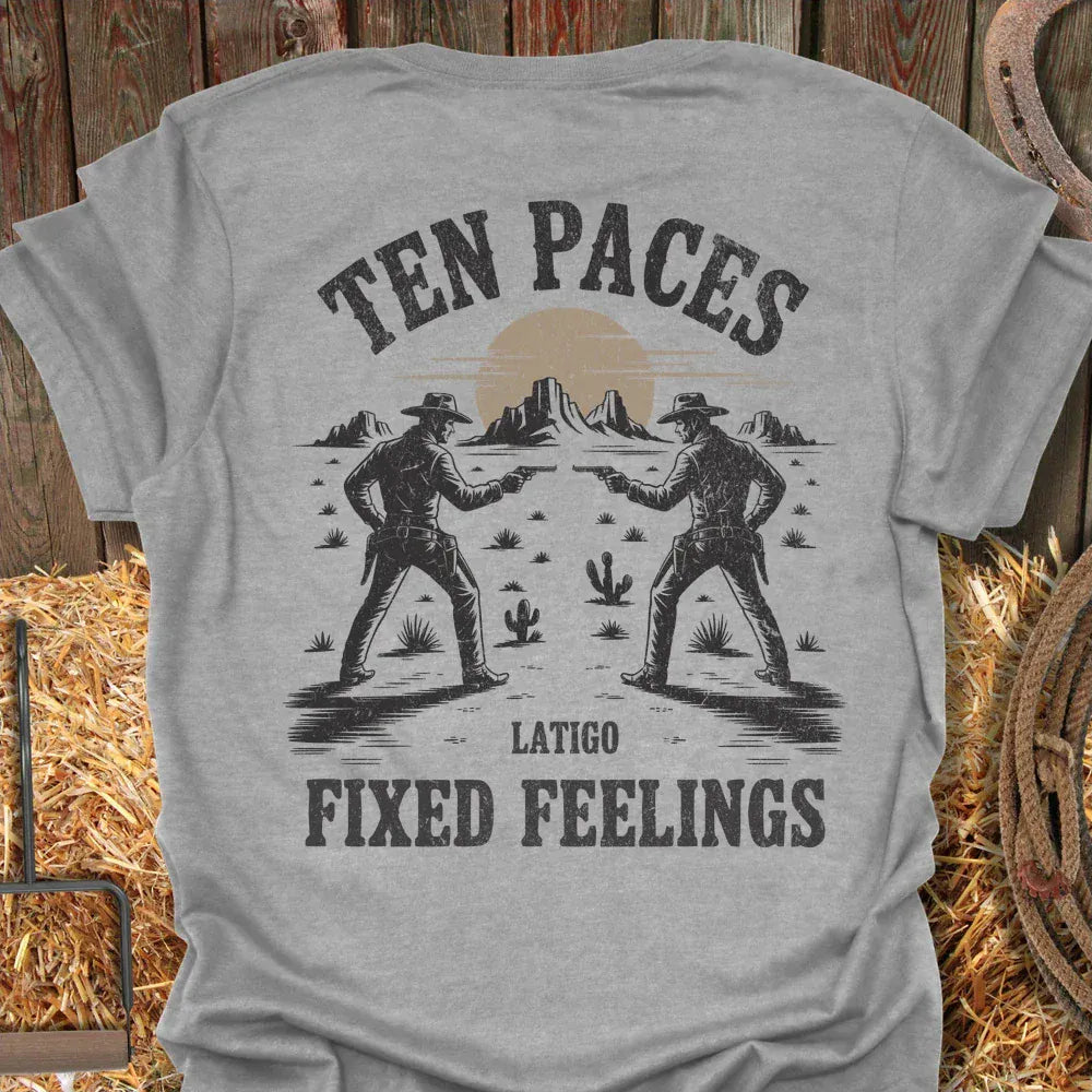 Latigo-Cowboy Authentics Sport Grey / S Feelings Tee