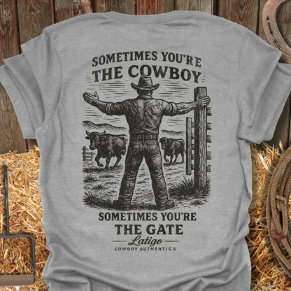 Latigo-Cowboy Authentics Sport Grey / S Gate Tee