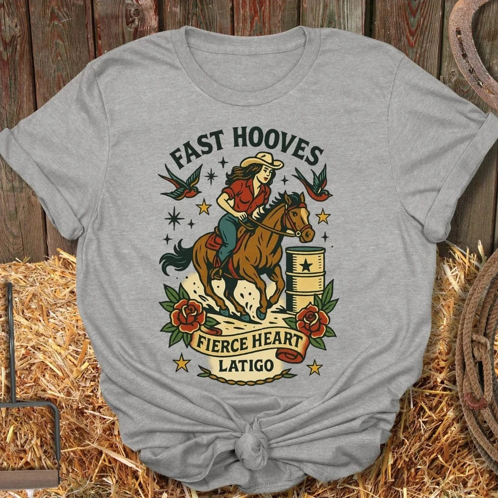 Latigo-Cowboy Authentics Sport Grey / S Hooves