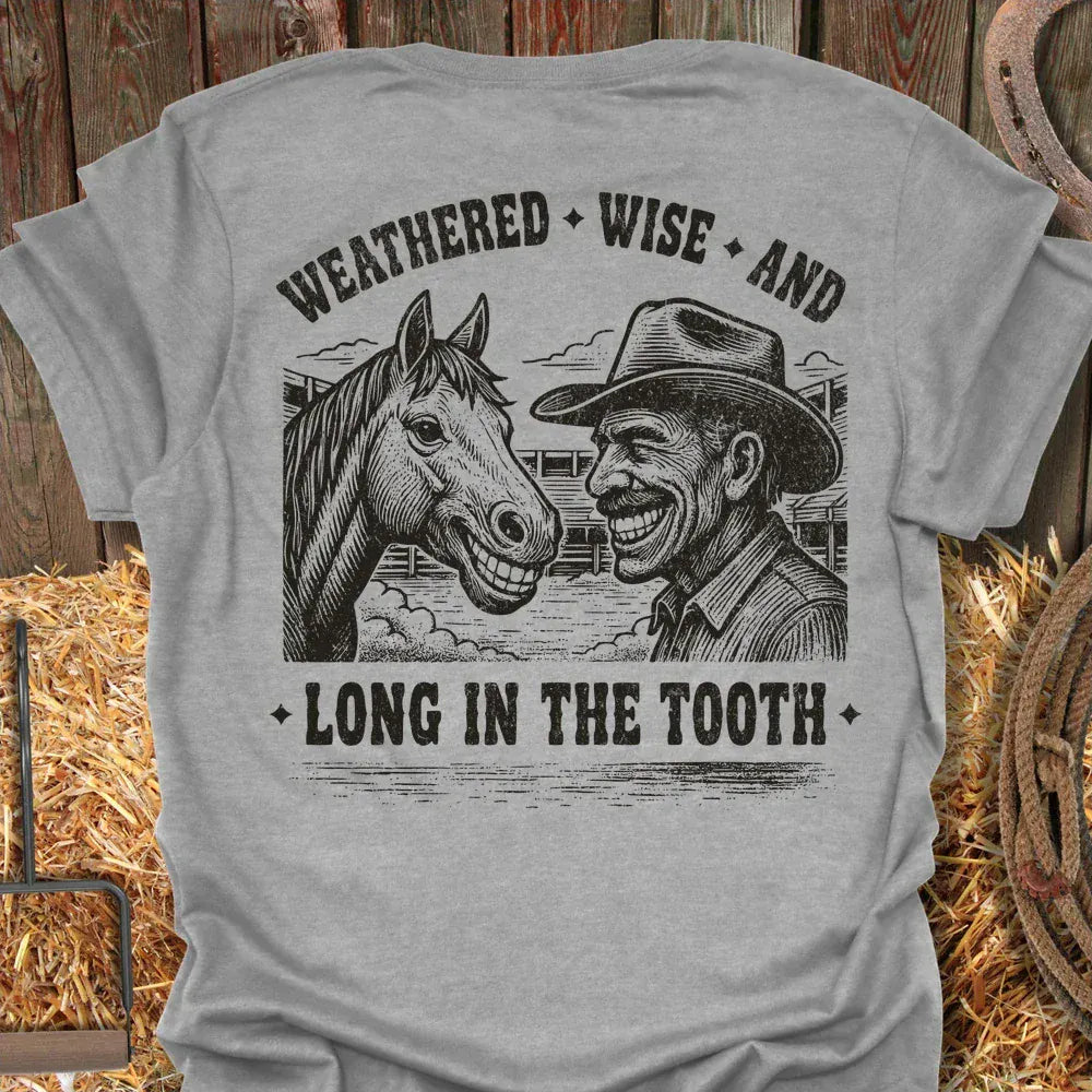 Latigo-Cowboy Authentics Sport Grey / S Long Tooth Tee